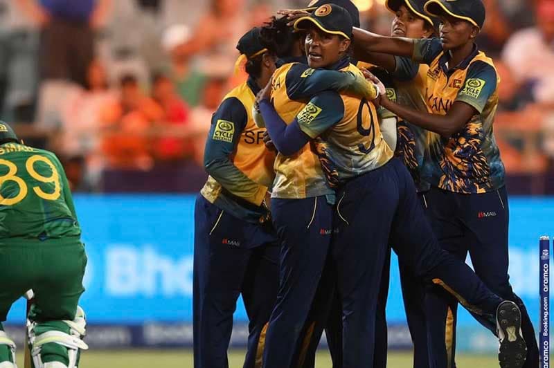 ශ්රී ලංකා කාන්තා පිලට ලකුණු 03ක තියුණු ජයක්