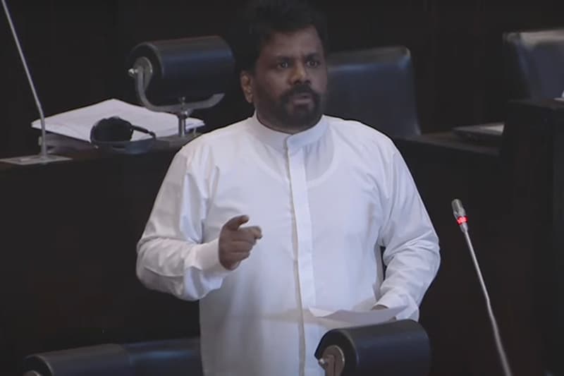 'නීතියෙන් හිර කරන්නේ හාල්මැස්සන් පමණයි' - AKD