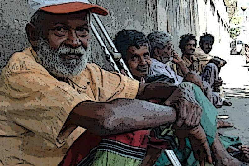 කපිල කුමාර කාලිංගගේ හීසරය : යාචක ප්රශ්නය