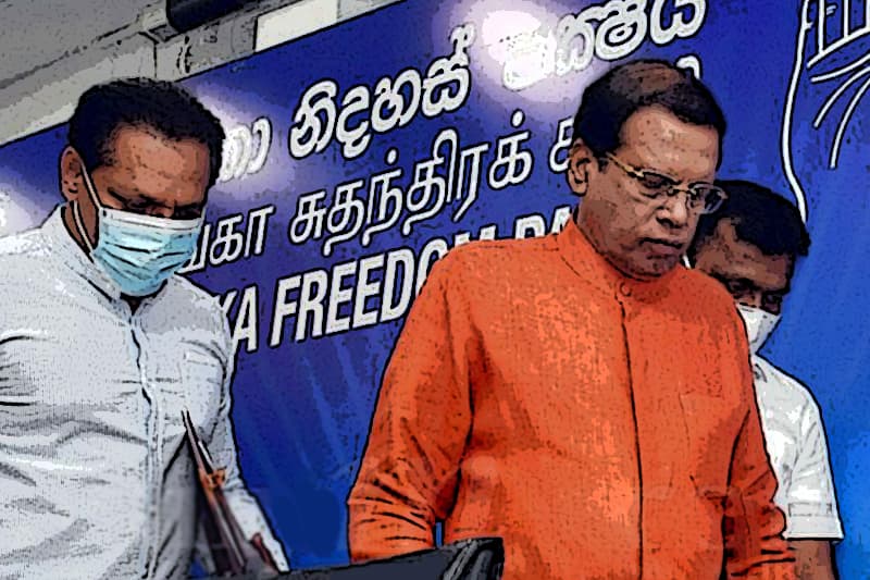රටේ රාළ කොලම : මෛත්රීත් Left ද? 