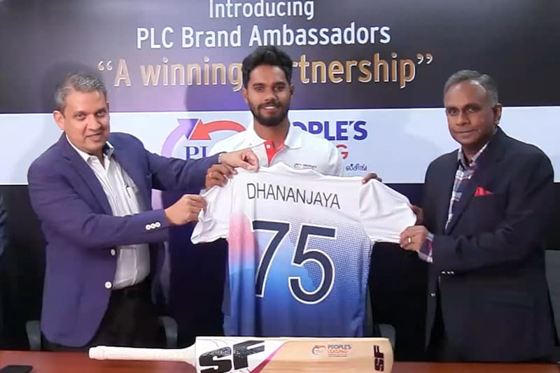 පීපල්ස් ලීසිං සන්නාම තානාපතිවරුන් ලෙස ධනංජය සහ කමිඳු පත්කෙරේ