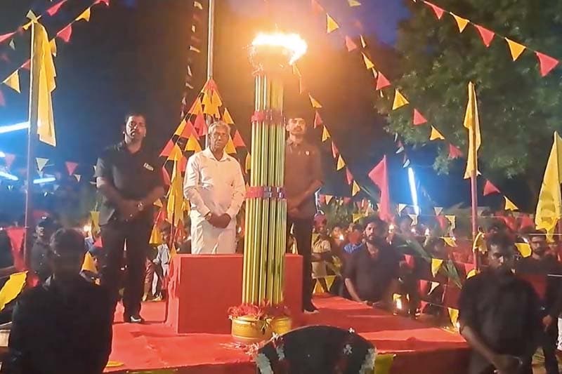 උතුරේ දෙමළ මහවිරු සමරු වැළක්වීමේ පොලිස් වෑයම පල නොදරයි