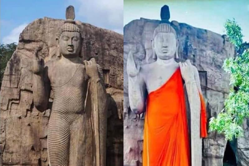 අවුකන පිළිමයට සිවුරු පෙරවීම : අන්ධ විශ්වාස ජාලයේ ගමනාන්තය බිහිසුණු ය - (මහාචාර්ය ප්රණීත් අභයසුන්දර)