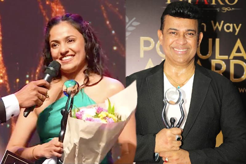 බ්රිට්ෂ් වේ පොපියුලර් අවෝඩ්ස් : ජනප්රියම සිනමා නළුවා රංජන් - නිළිය උදාරි