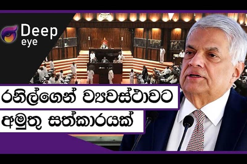 රනිල්ගෙන් ව්යවස්ථාවට අමුතු සත්කාරයක්|DEEP EYE | The Leader TV