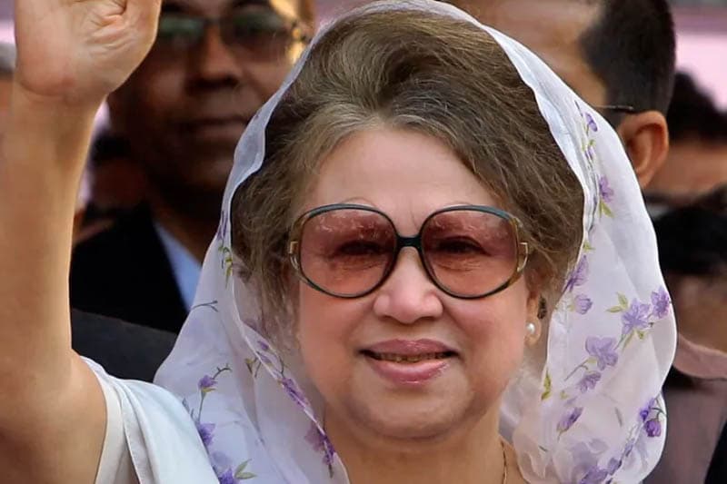 බංග්ලාදේශ අර්බුදය :විපක්ෂ නායිකා කලීඩා ෂියා නිදහස්