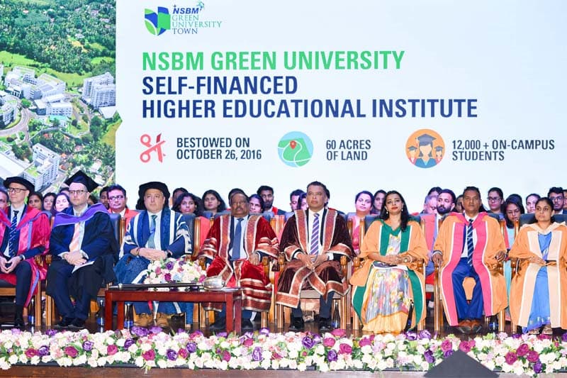 NSBMහි වාර්ෂික උපාධි ප්රදානෝත්සව සතිය අති උත්කර්ෂවත් ලෙස පැවැත්වේ