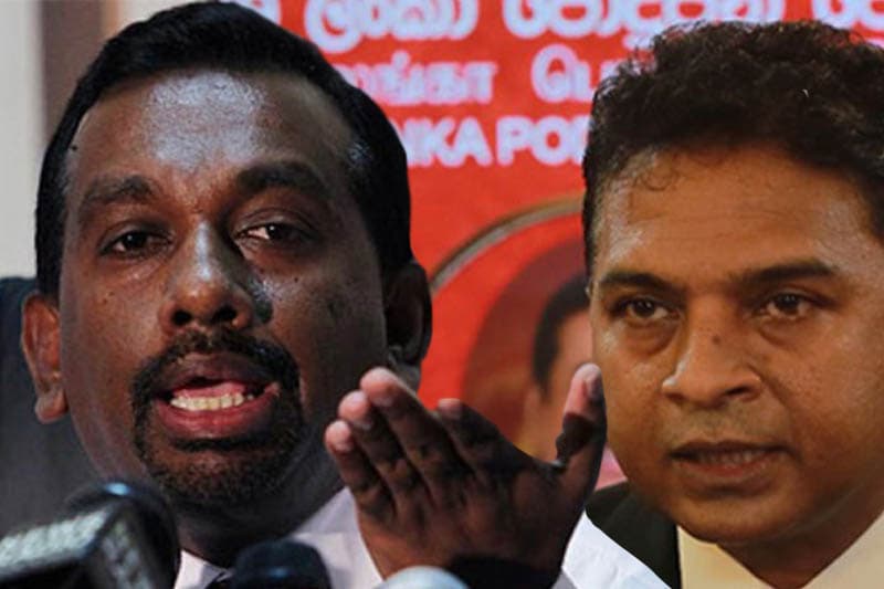 මහින්දානන්ද පොහොට්ටු ලේකම්ට කට උත්තර නැති වෙන්න දීලා