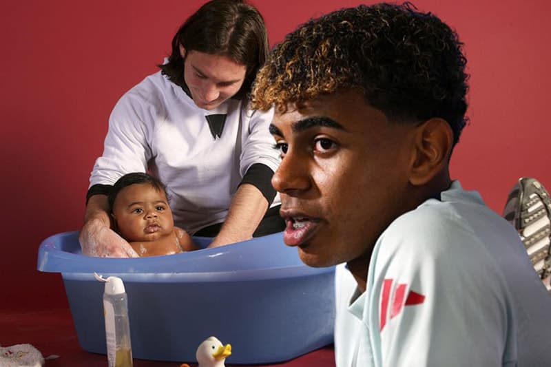 ලෙමීන් යමාල්: 'මං බබා කාලේ මෙසීත් එක්ක ඉන්න පිංතූරේ මෙච්චර කල් හංගලයි තිබුනේ'