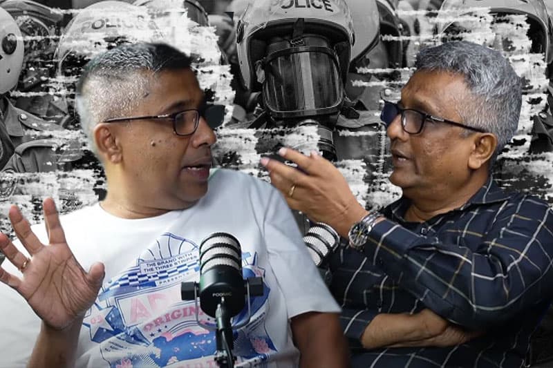 පොලිස් දෙපාර්තමේන්තුව මිලිටරි ආයතනයක් ද...? - Ideas Front වීඩියෝවක්