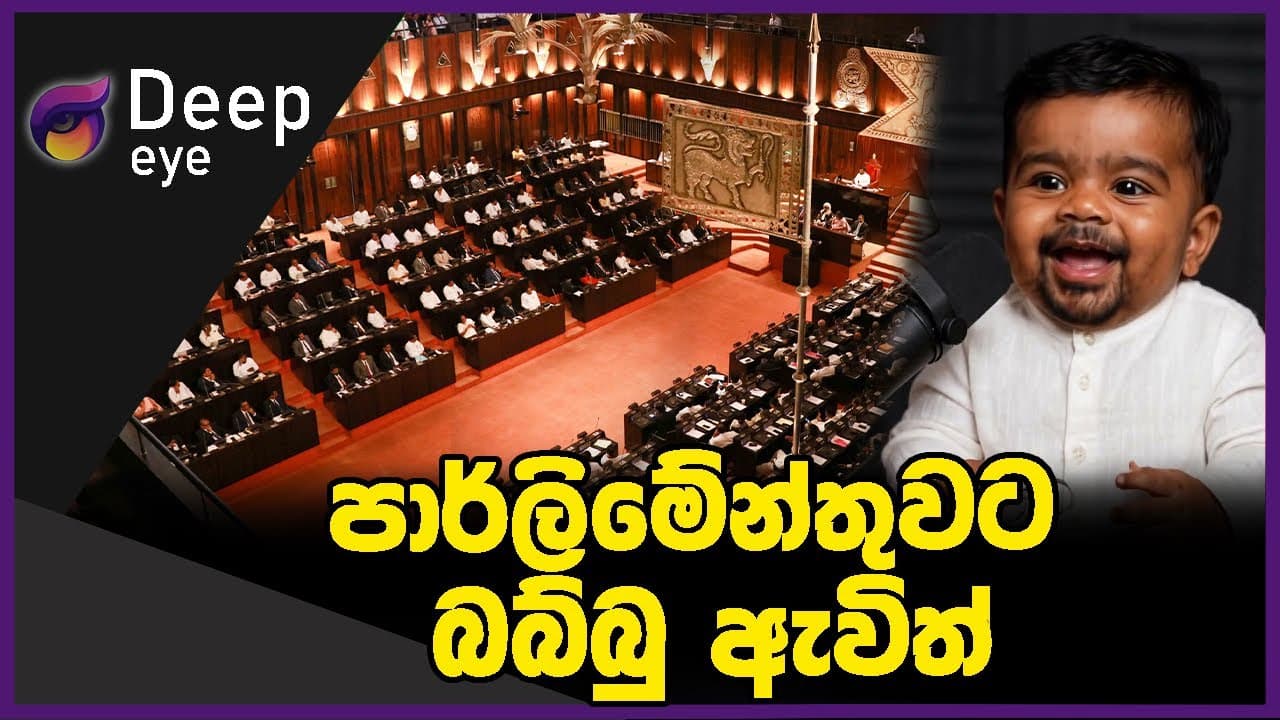 පාර්ලිමේන්තුවට බබ්බු ඇවිත්