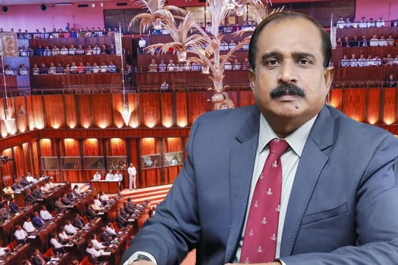 ආරක්ෂක නියෝජ්ය ඇමති විශ්වාසභංගය පාර්ලිමේන්තුවේ විවාද කළ හැකිද ?