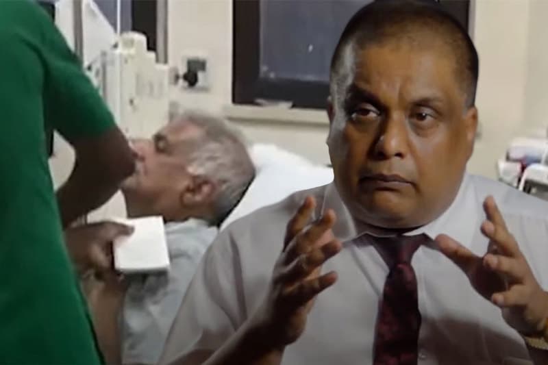රනිල්ට හරි ප්රතිකාර නොලැබුණොත් හෘදයාබාධ ඇතිවිය හැකියි - වෛද්ය රුක්ෂාන් බෙල්ලන