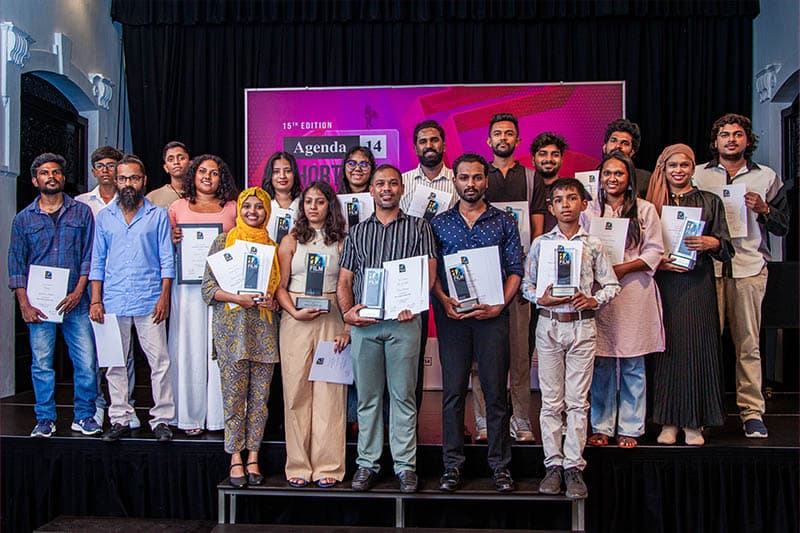 තරුණ සිනමාකරුවන් දිරිගැන්වූ Agenda 14 සම්මාන ලැබූ ජයග්රාහකයන්!