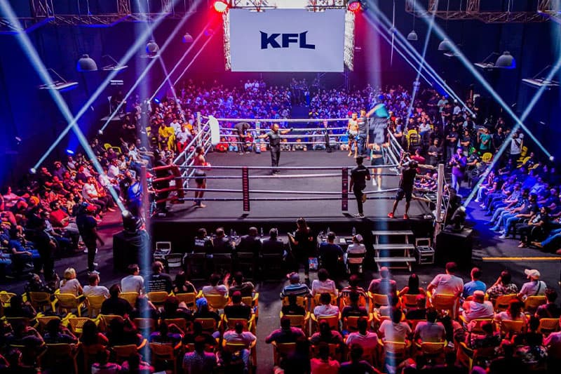 දකුණු ආසියාවේ දැවැන්තම K-1 සටන් රාත්රිය - KFL 005 සත්කාරකත්වය සිනමන් ලයිෆ්
