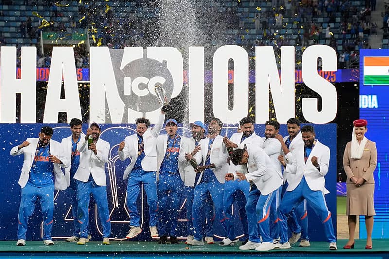 ඉන්දියානුවෝ තුන්වැනි වරටත් චැම්පියන් ශූරතාව දිනති