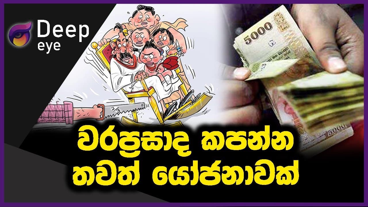 වරප්රසාද කපන්න තවත් යෝජනාවක්