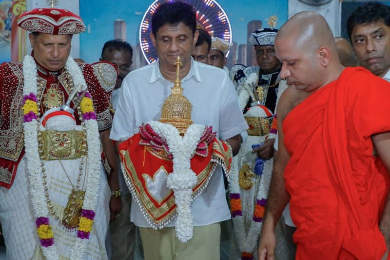 පෙරහැර සංස්කෘතිය සම්බුද්ධ ශාසනයේ අභිවෘද්ධිය හා චිරස්ථිතිය තහවුරු කරන වැදගත් ක්රියාවක් - සජිත් ප්රේමදාස