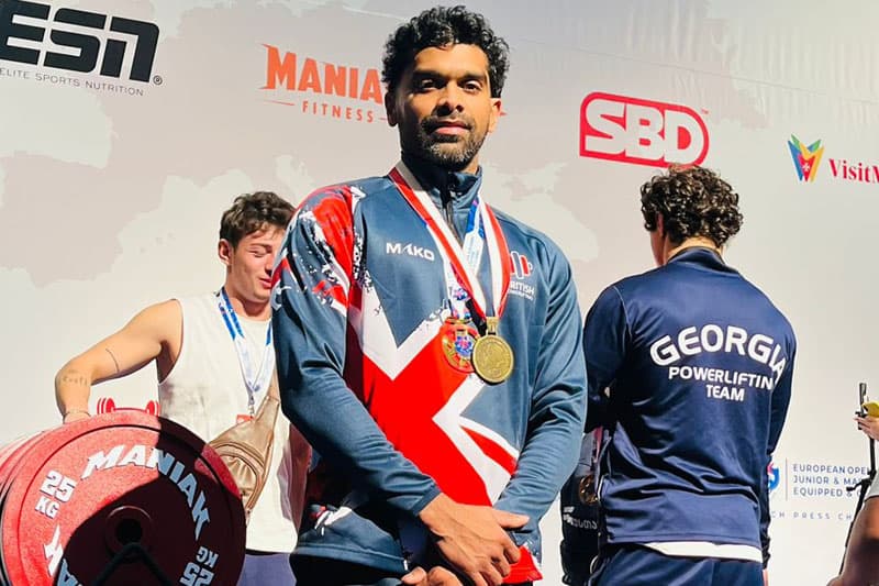 සුරේන් පෙරේරා යුරෝපා 2025- Bench Press Championship තරගාවලියේ ලෝකඩ පදක්කම දිනාගනී