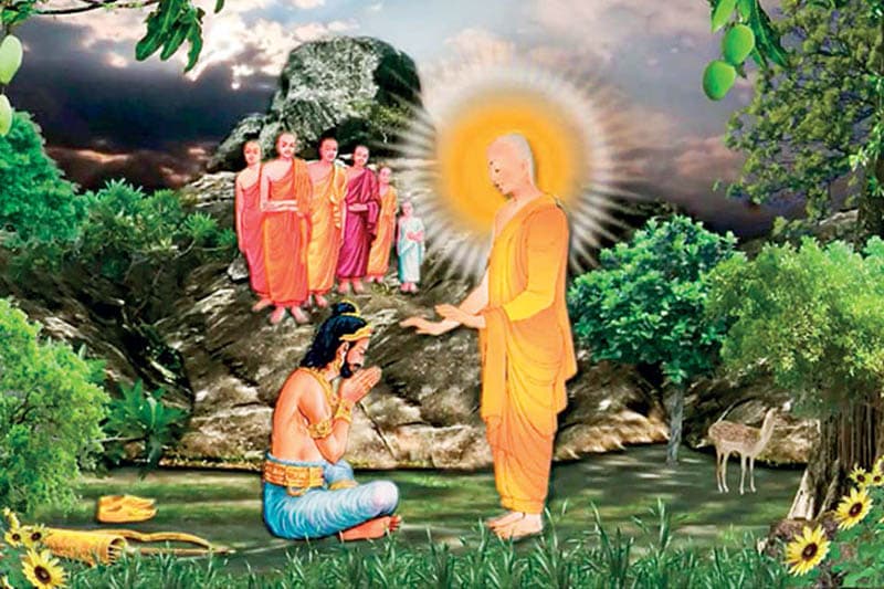 මිහිඳු හිමියන් වැඩම කළේ කාමභෝගී සැනකෙළි බිමකට ද?