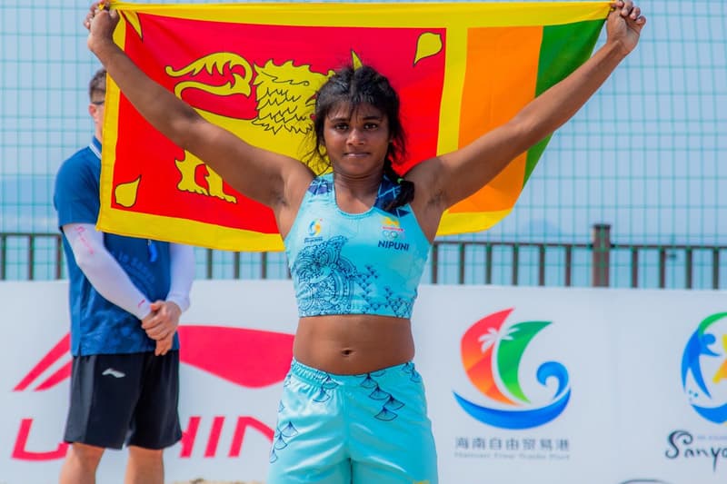 නිපුනි වාසනා ධර්මදාස: ආසියානු වෙරළ ක්රීඩා උළෙලක ශ්රී ලංකාවේ පළමු රන් පදක්කම් ලාභිනිය