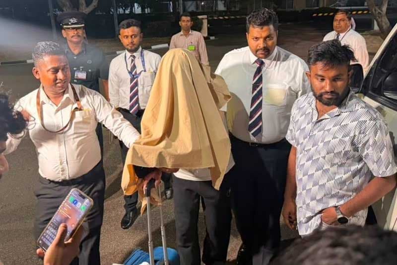 ඩුබායිහිදී කොටුවූ ශිරාන් බාසික් මෙරටට: ජාත්යන්තර ජාලය ගැන පුළුල් විමර්ශන