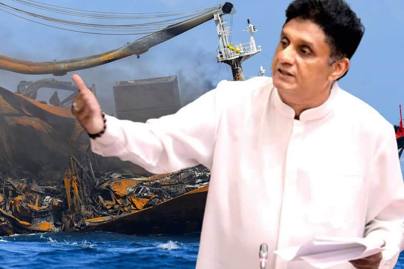 එක්ස්ප්රස් පර්ල් වන්දියට මොකද වුණේ? විපක්ෂ නායකගෙන් පාර්ලිමේන්තුවේදී ප්රශ්න වැලක්