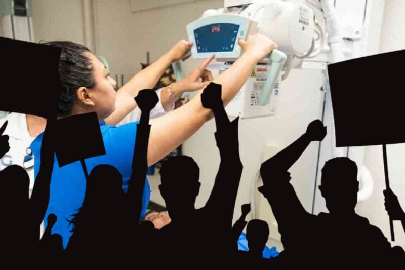 රජයේ විකිරණ තාක්ෂණවේදීන් දිවයින පුරා රෝහල්වල වර්ජනයක !- ඔබේ විකිරණ පරීක්ෂණය සුරක්ෂිතද?