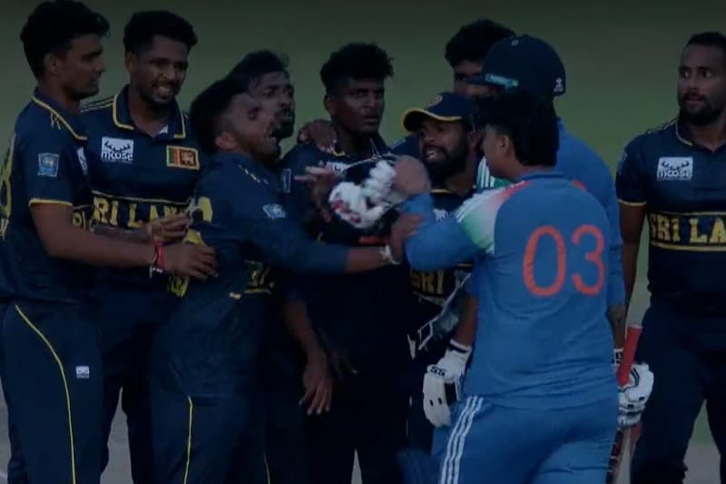 ඉන්දීය සුපිරි තරුව සූරියවංශි ලංකාවේ මතුලන් සමඟ පටලැවෙයි! - දඹුල්ලේ දී ශ්රී ලංකා 'ඒ' පිලට සුපිරි පන්දුවාරයේ ඓතිහාසික ජයක්!