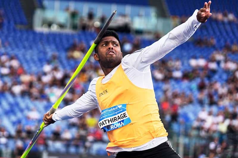 රෝමයේ ඩයමන්ඩ් ලීගය හොල්ලමින් රුමේෂ් තරංගගෙන් ලෝක මට්ටමේ වාර්තාවක්!