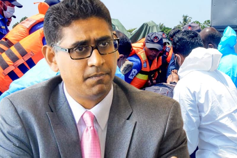 ඉරාන නාවික කාර්ය මණ්ඩලය කඩිනමින් බේරාගැනීම: ෆයිසර් මුස්තාෆා ජනාධිපතිට ස්තූතිය පළකරයි