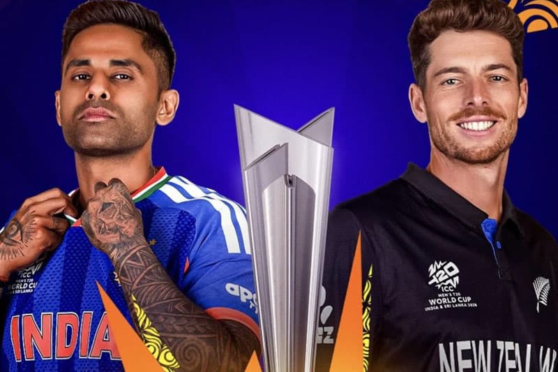ලෝක කුසලාන අවසන් ගැටුම හමුවේ නවසිලන්තයට ඉන්දියා ජනගහණයේ විශාලත්වය මතක් වෙයි
