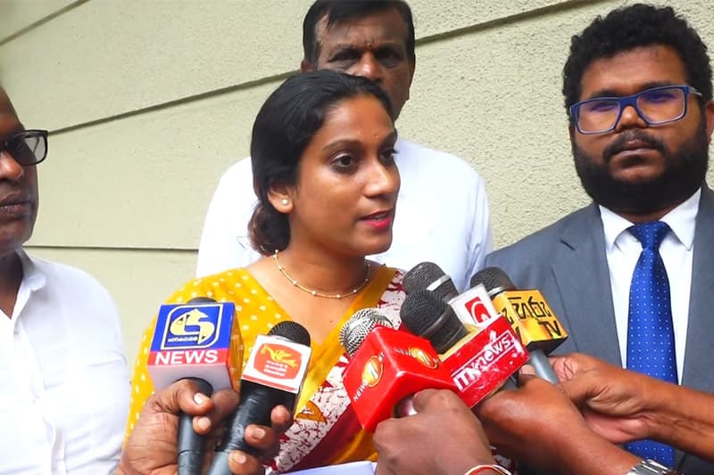 හිටපු ඇමති කාංචනට එරෙහිව පාර්ලිමේන්තු මන්ත්රීනී හසාරා ගෙන් පැමිණිල්ලක්