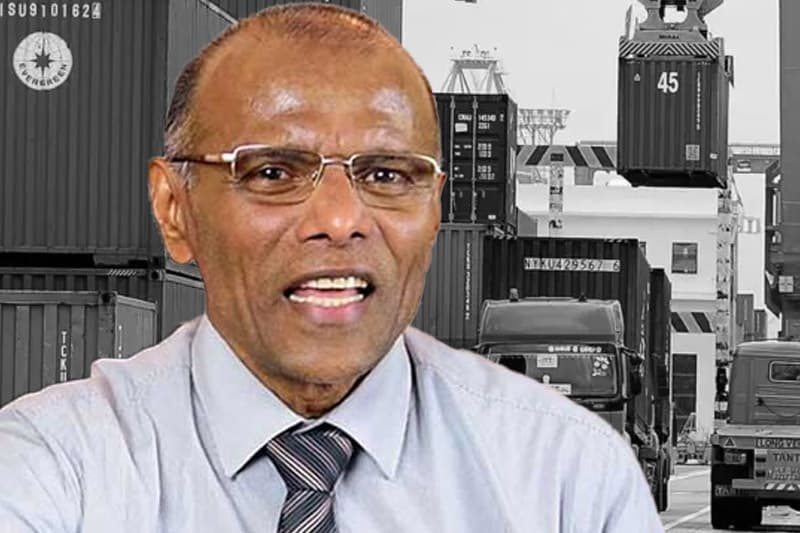 නාගානන්දගෙන් අජිත් පෙරේරා අහපු ප්රශ්නෙට කන්ටේනර් කමිටුව රත්වෙයි