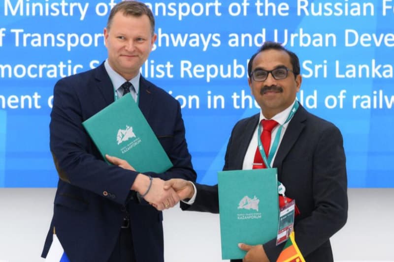 ශ්රී ලංකාවේ දුම්රිය සේවාව නවීකරණයට රුසියාවේ තාක්ෂණික සහාය