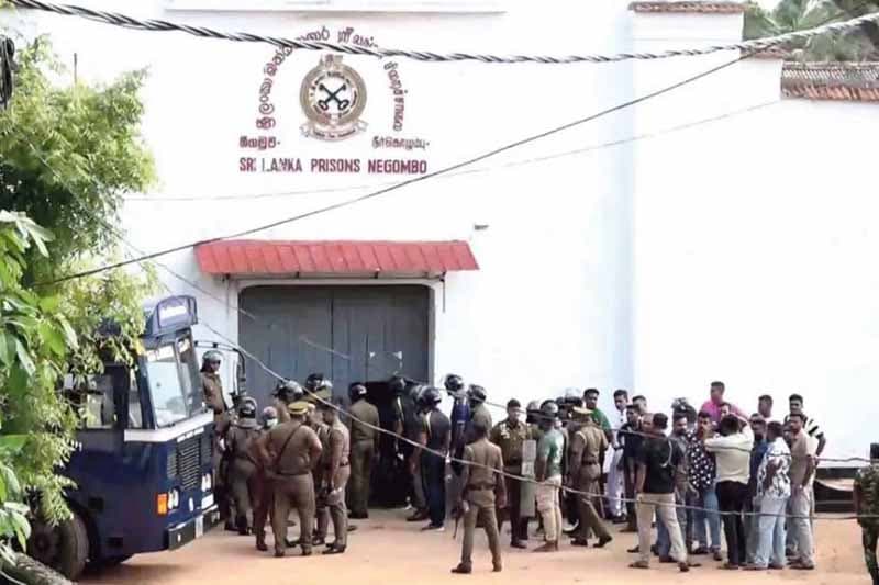 මීගමුව බන්ධනාගාර ගැටුමේ මියගිය ඉන්දීය ජාතිකයාගේ දේහය මිහිදන් කෙරේ