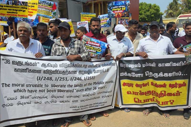 අවුරුදු දෙකයි ‘උතුරට අසුබයි’ විරෝධතා