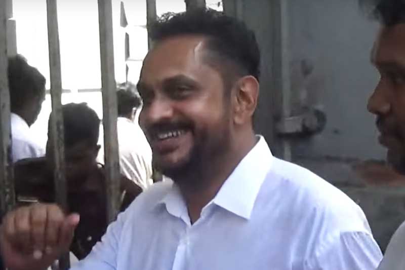 මාස දෙකක් රක්ෂිත බන්ධනාගාරයේ සිටි ශෂීන්ද්ර රාජපක්ෂට ඇප ලබාදුන් හේතුව