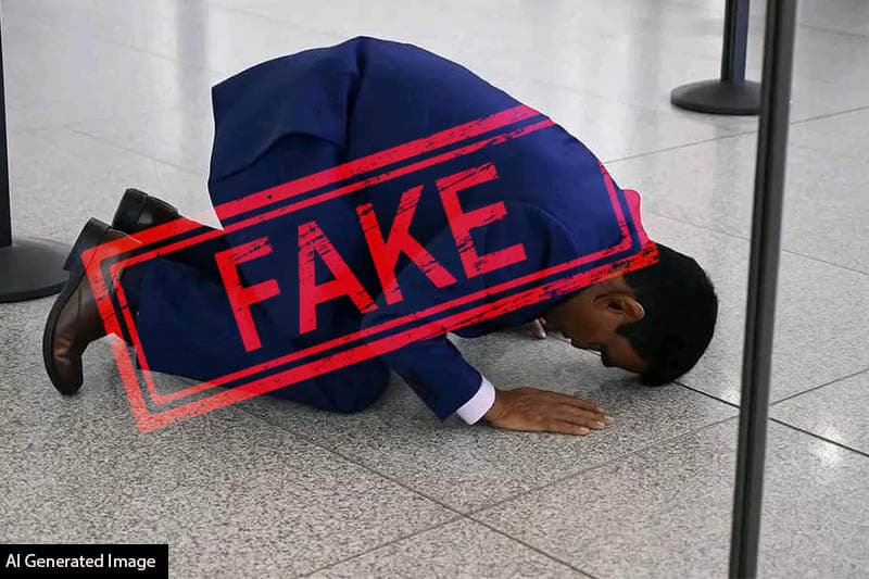 AI ඡායාරූපයක් : පොලිස් ඇමති නීතිමය ක්රියාමාර්ග ගැනීමට යයි !