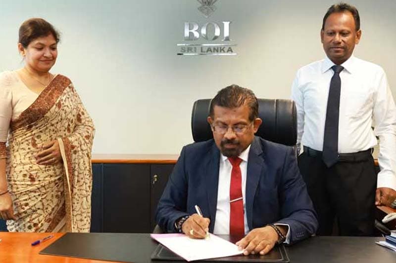 BOI වැඩබලන සභාපති ලෙස ආචාර්ය සුලක්ෂණ ජයවර්ධන වැඩබාර ගනී