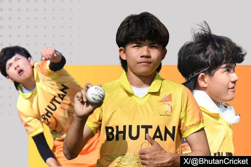 ජාත්යන්තර T20 නව ලෝක වාර්තාවක් පිහිටුවමින් භූතානයේ පන්දු යවන්නෙක් කඩුලු 8ක් ලබා ගනී