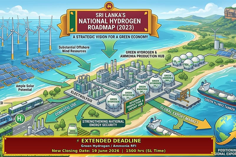 බලශක්ති විප්ලවයට ආයෝජන කැඳවීම ජූනි 19 දක්වා කල්දමයි