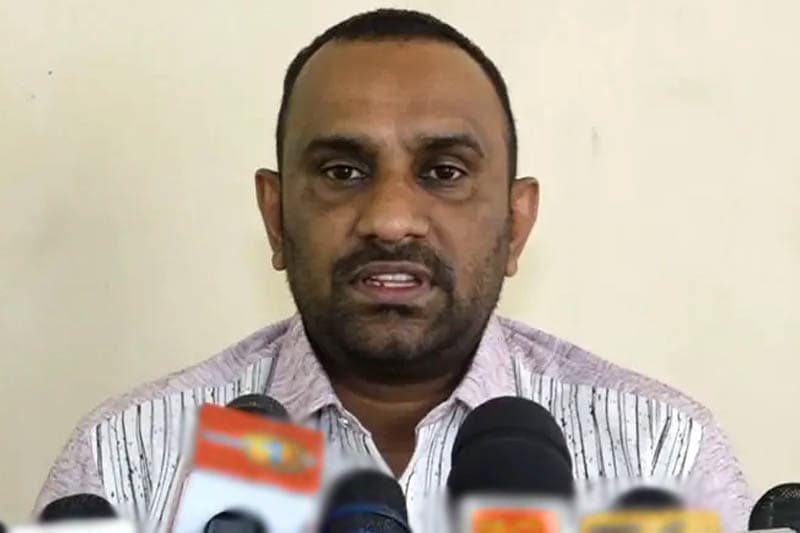 සජබ මන්ත්රී චමින්ද විජේසිරි කනස්සල්ලෙන් !