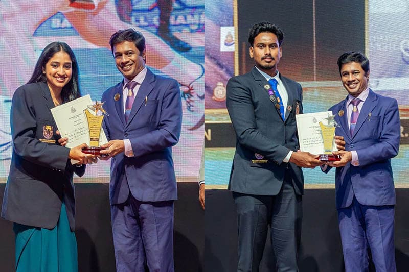 කොළඹ විශ්වවිද්යාලයේ දක්ෂතම ක්රීඩකයා හිම්සර - ක්රීඩිකාව මිෂෙල්