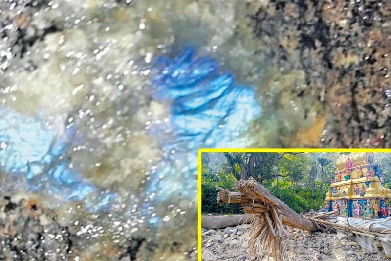 ශ්රී මුත්තුමාරි අම්මාන් කෝවිල අසලින් හමුවු විශේෂිත පාෂාණය ගැන වාර්තාව එළියට