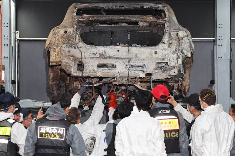 දකුණු කොරියාවේ විද්යුත් මෝටර් රථ බැටරි සන්නාම ප්රදර්ශනයට නව නීති