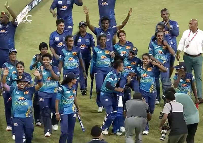 ලක් කෙල්ලෝ ආසියානු ක්රිකට් ශූරතාවය දිනයි