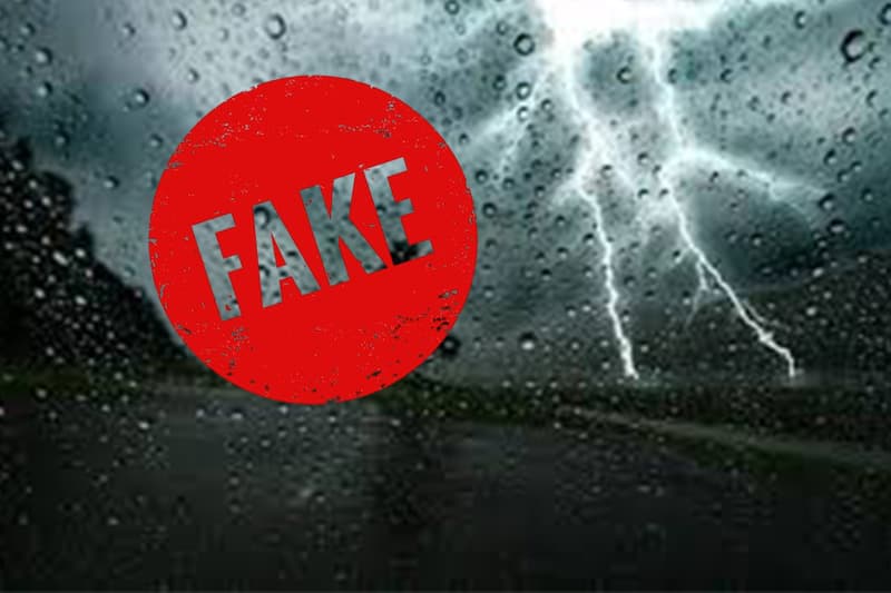 'දිනකට මිලිමීටර් 400ක වැසි නෑ' – ව්යාජ තොරතුරුවලට නොරැවටෙන්නැයි කාලගුණ දෙපාර්තමේන්තුවෙන් ඉල්ලීමක්