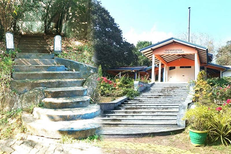 මිනී දවන තැනක ඇති පුළුටු සහිත ගල්ලෙනක්
