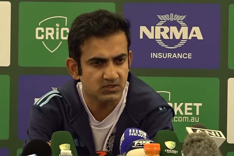 පාකිස්තානය සමග සියලු ක්රිකට් තරග නතර කළ යුතුයි - ඉන්දියා පුහුණුකරු ගම්භීර්